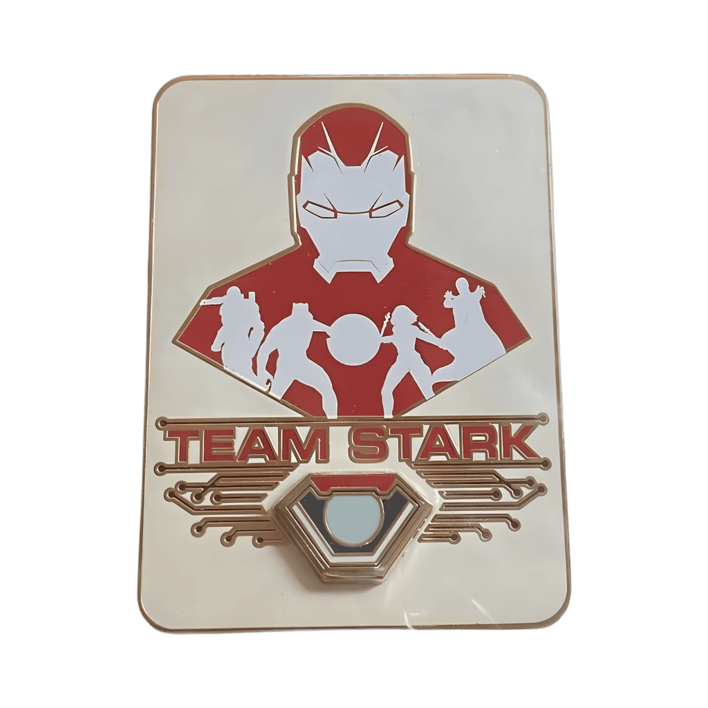 Team Iron Man Poster Pin Disney pin