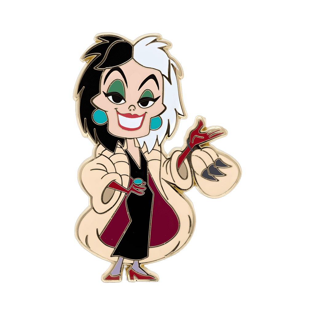 Cruella de Vil Disney pin