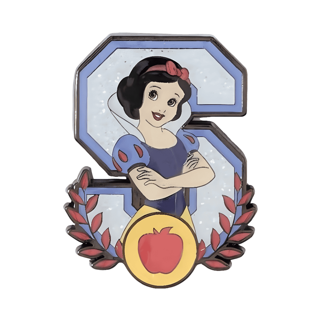 Snow White "S" Disney pin