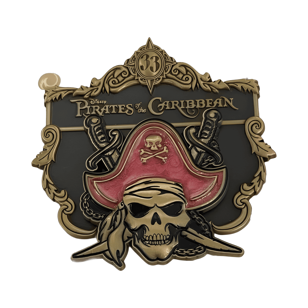 Magic Kingdom - Pirates of the Caribbean Logo Disney pin