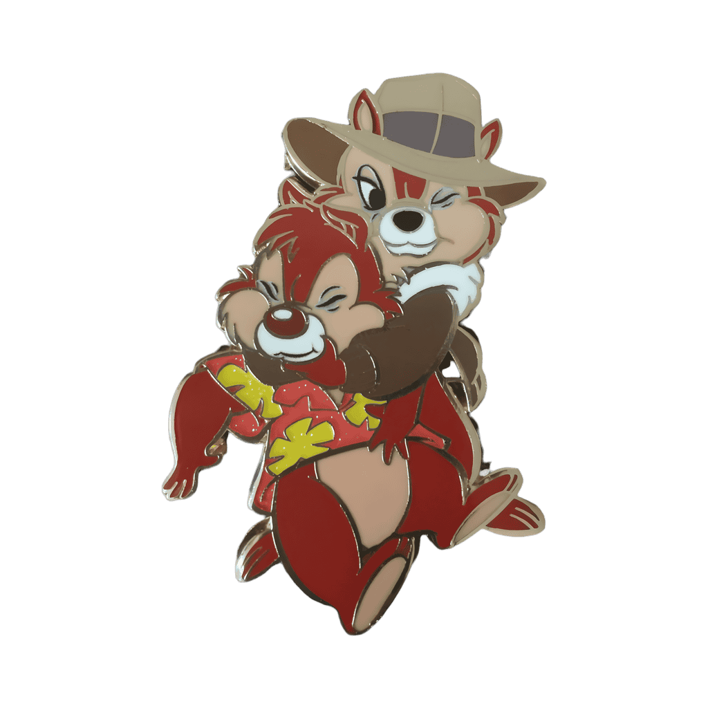 Chip 'N' Dale Rescue Rangers (Silver Version) Disney pin