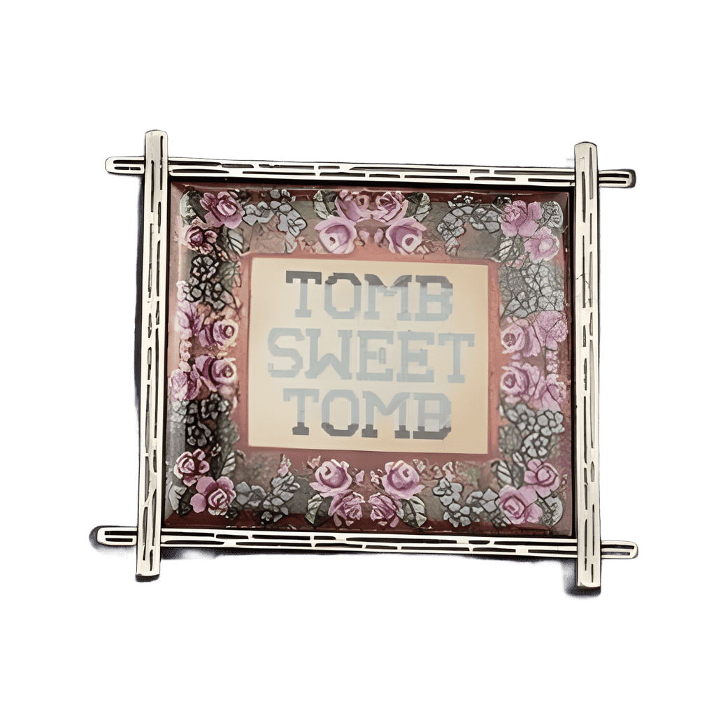 Tomb Sweet Tomb Needlepoint Disney pin