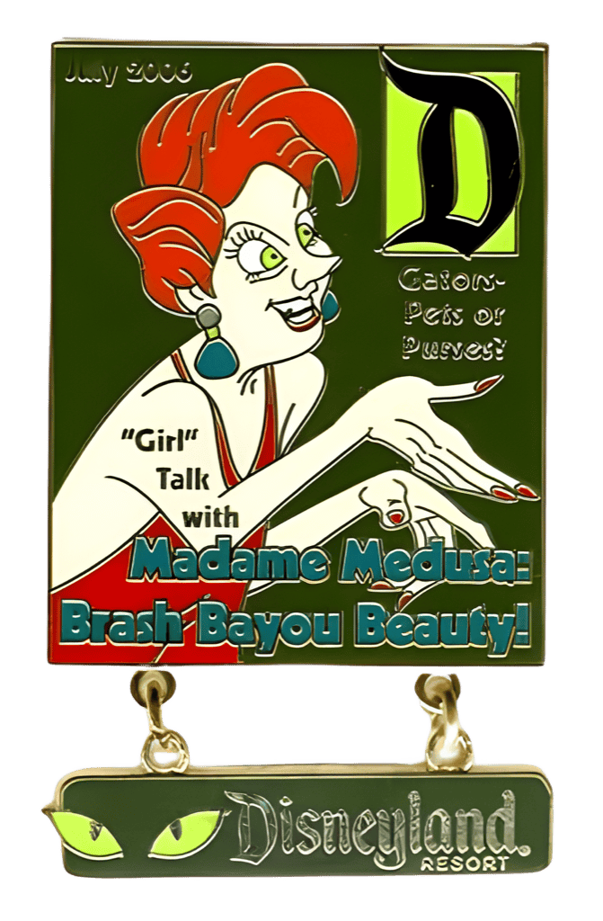 Madame Medusa Disney pin