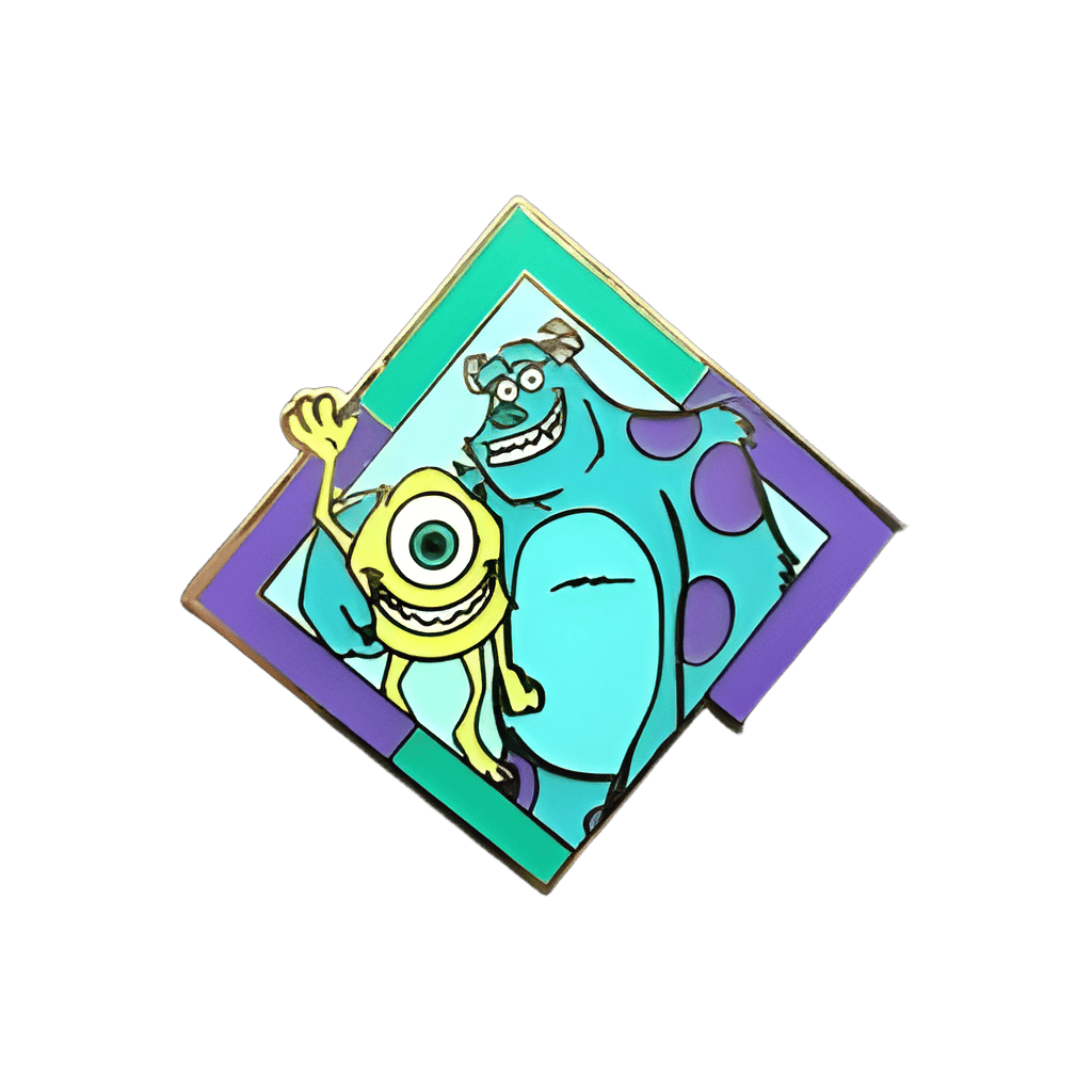 Mike and Sulley Disney pin
