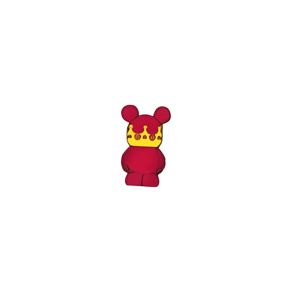 Crowned Jr. Disney pin
