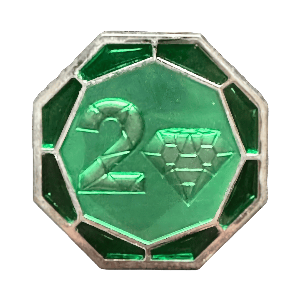 Disney Pin Trading 20th Anniversary Countdown Logo Disney pin