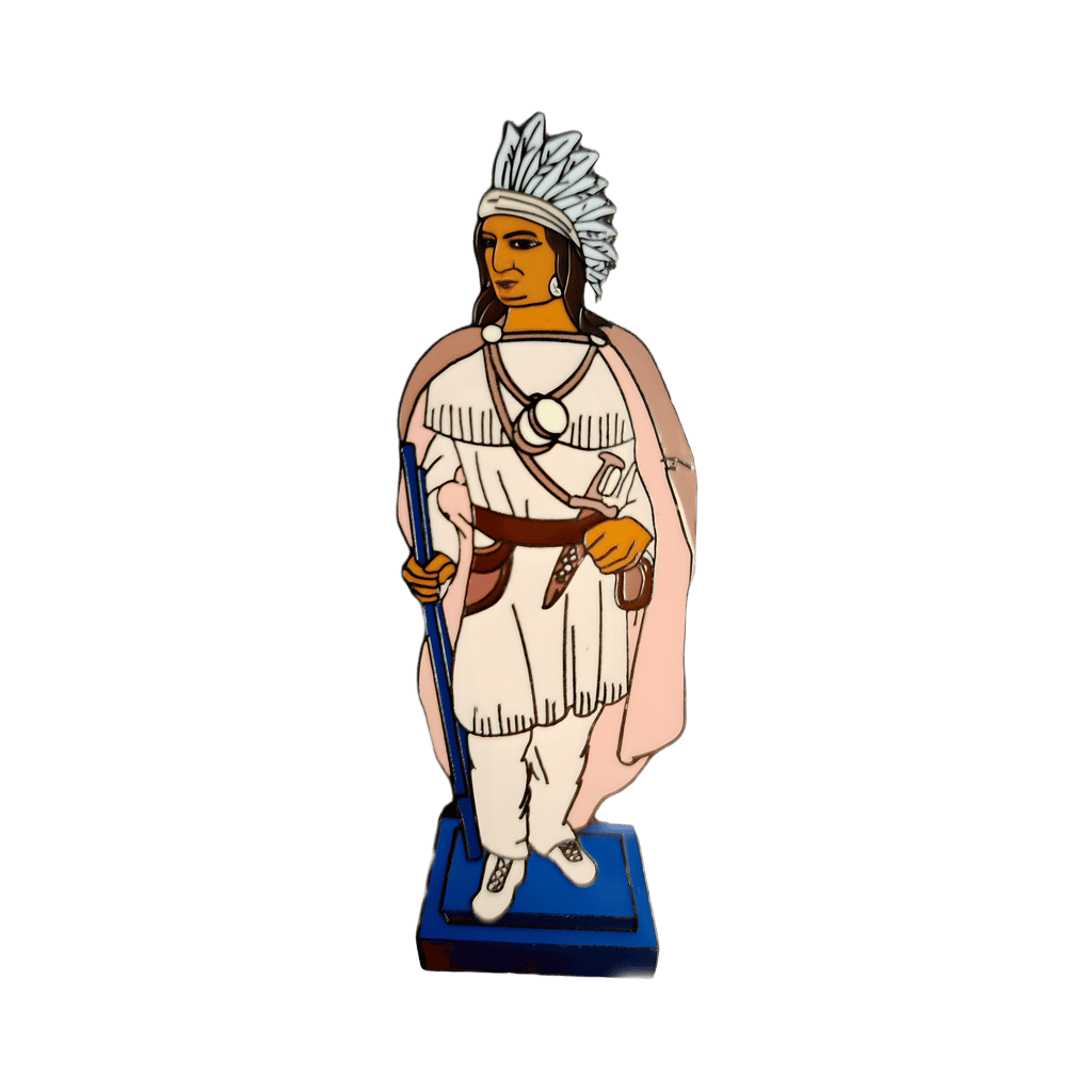 Cigar Store Indian Statue Replica, Passholder Exclusive Disney pin
