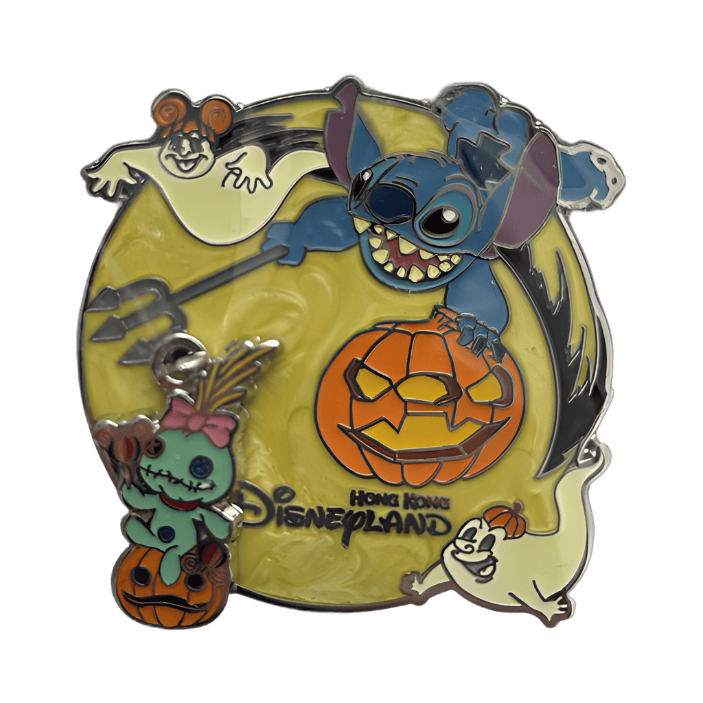 Stitch and Scrump Disney pin