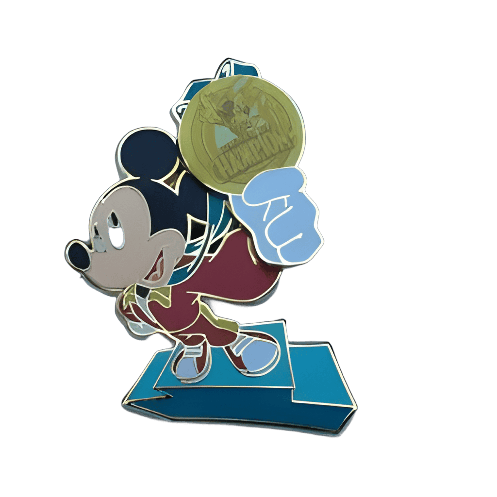 Mickey with Gold Medal Disney pin