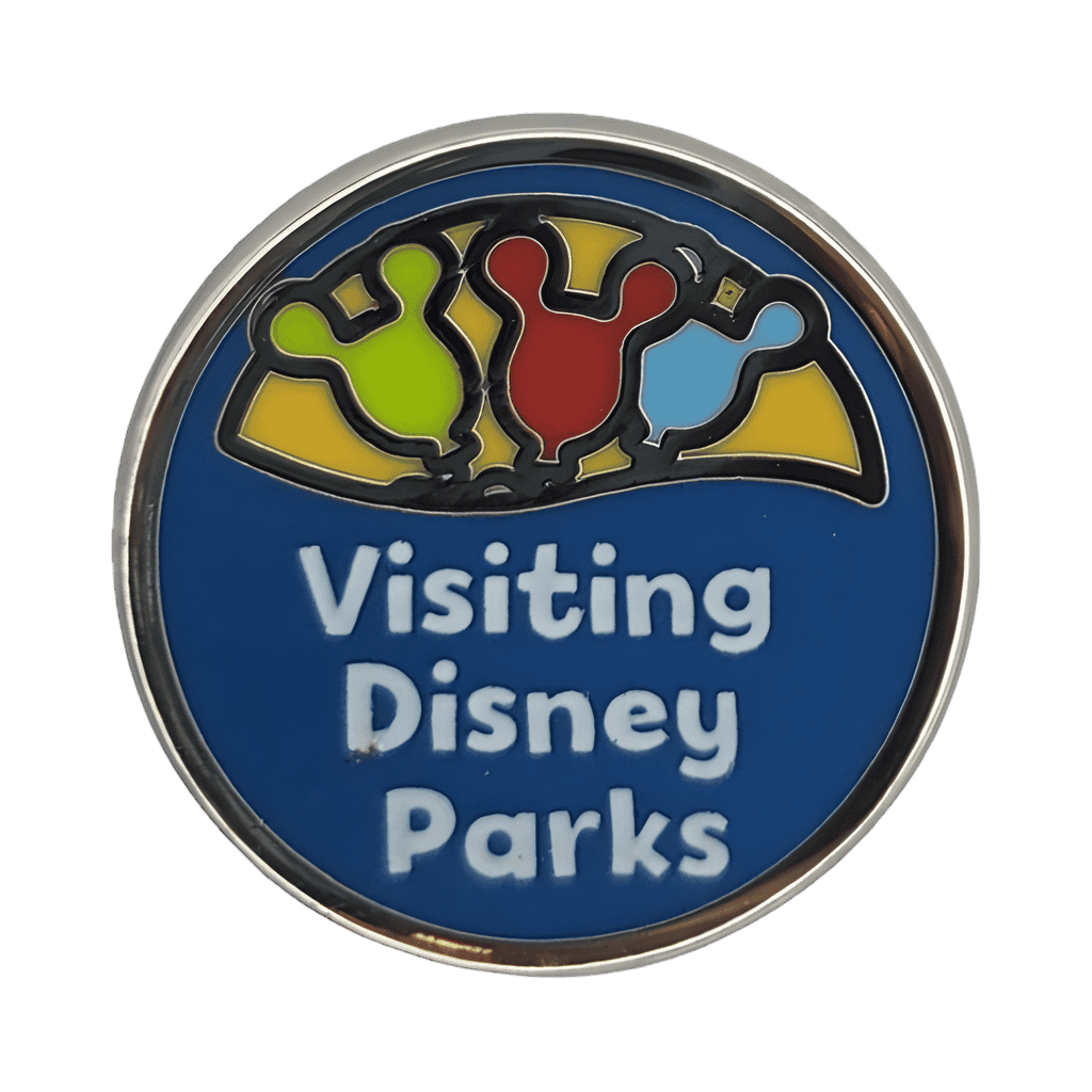 Visiting Disney Parks Button Tiny Pin Disney pin