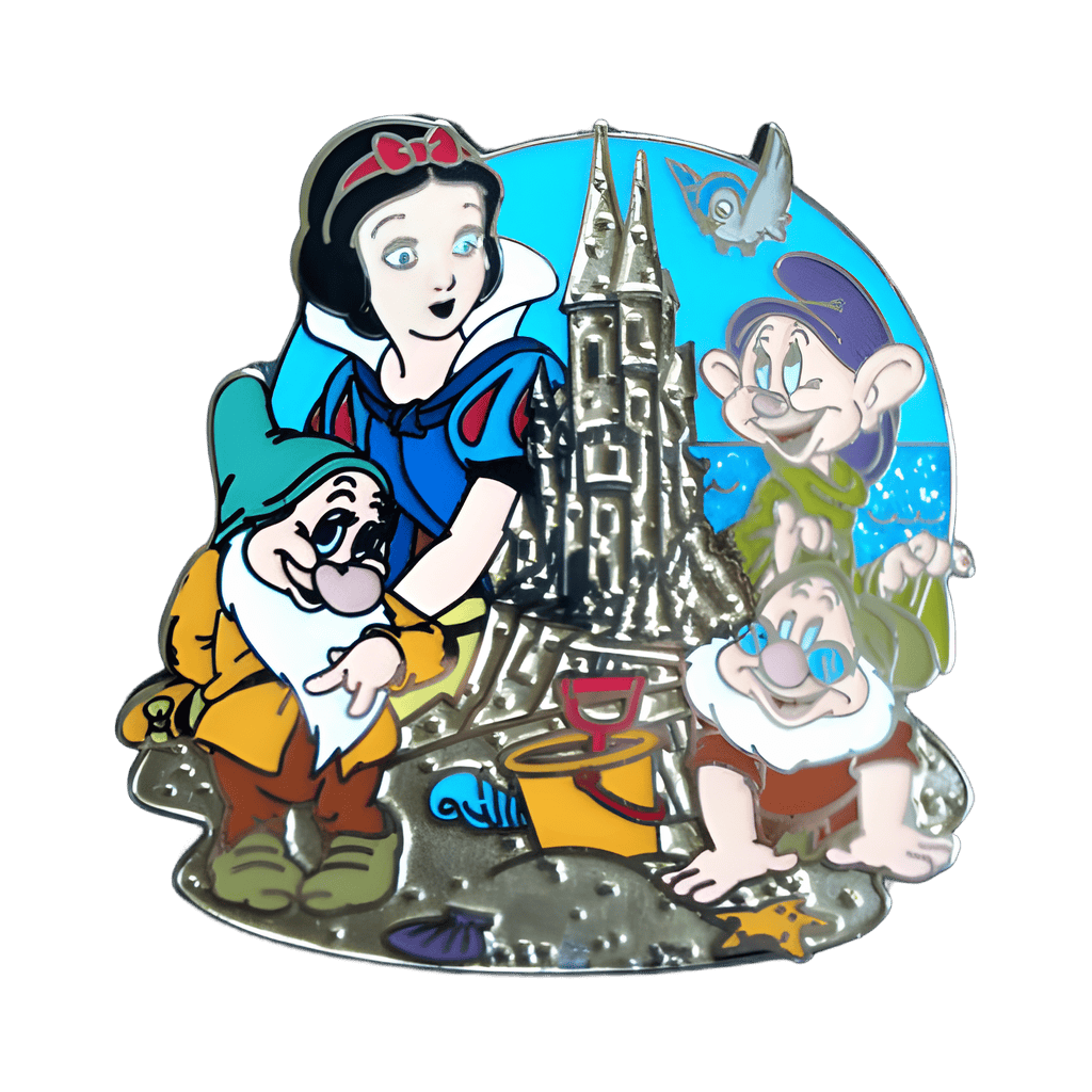 Snow White, Bashful, Dopey and Doc Disney pin