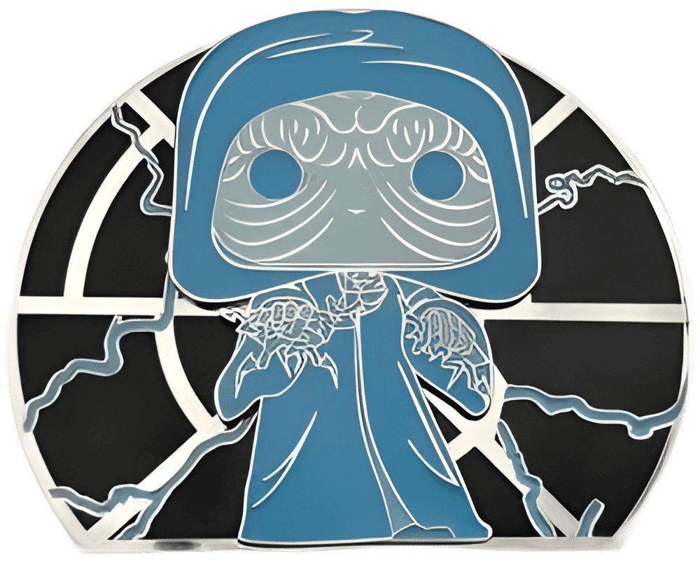 Holographic Emperor Palpatine Disney pin