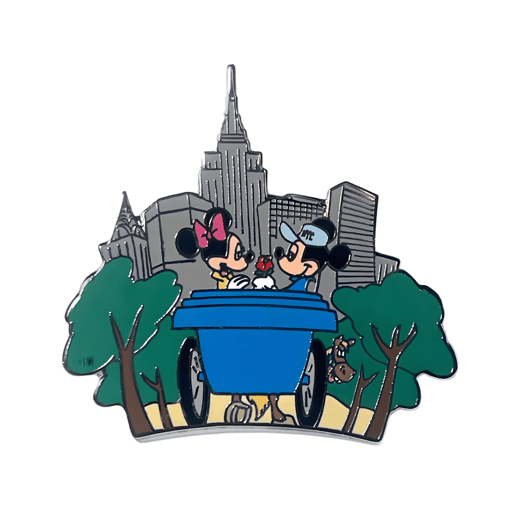Mickey Mouse and Minnie Mouse Central Park NYC Disney pin