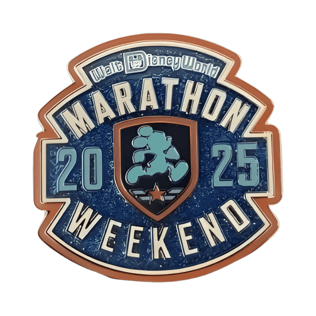 Marathon Weekend Logo Disney pin