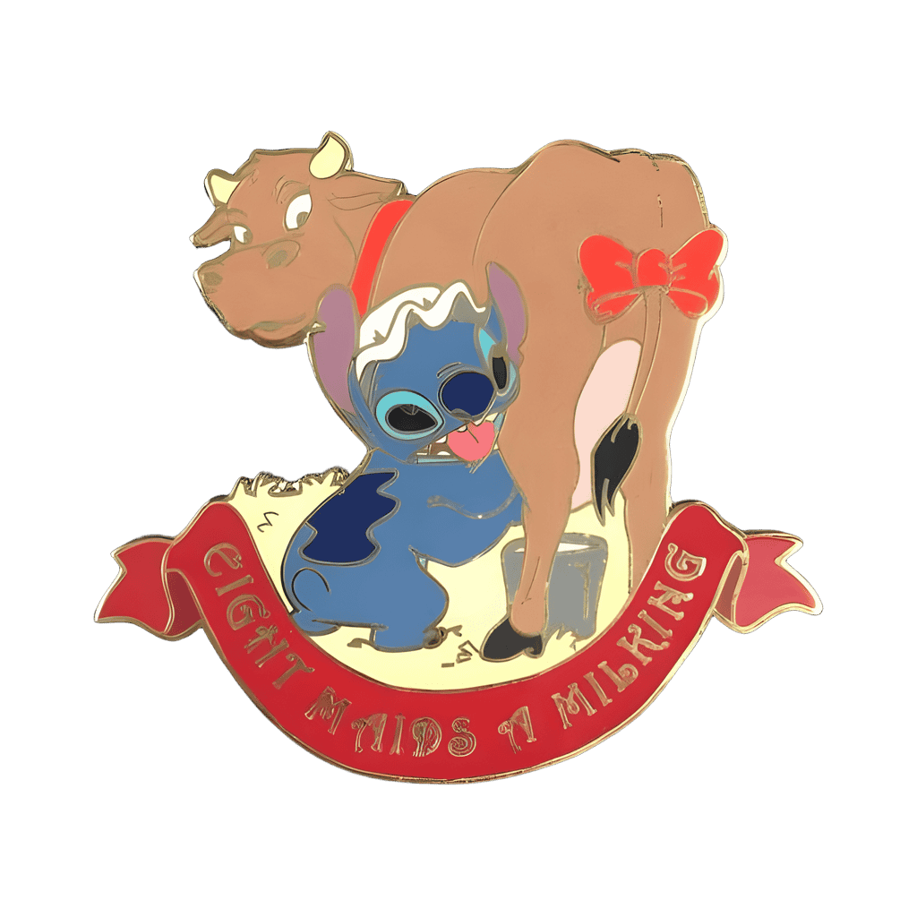 Eight Maids a Milking Disney pin