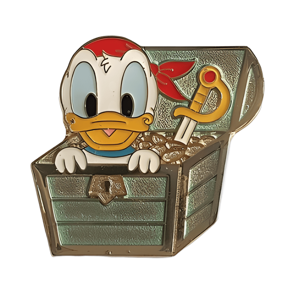 Disney Pirate Summer 2017 - Treasure Chest - Donald Duck Disney pin