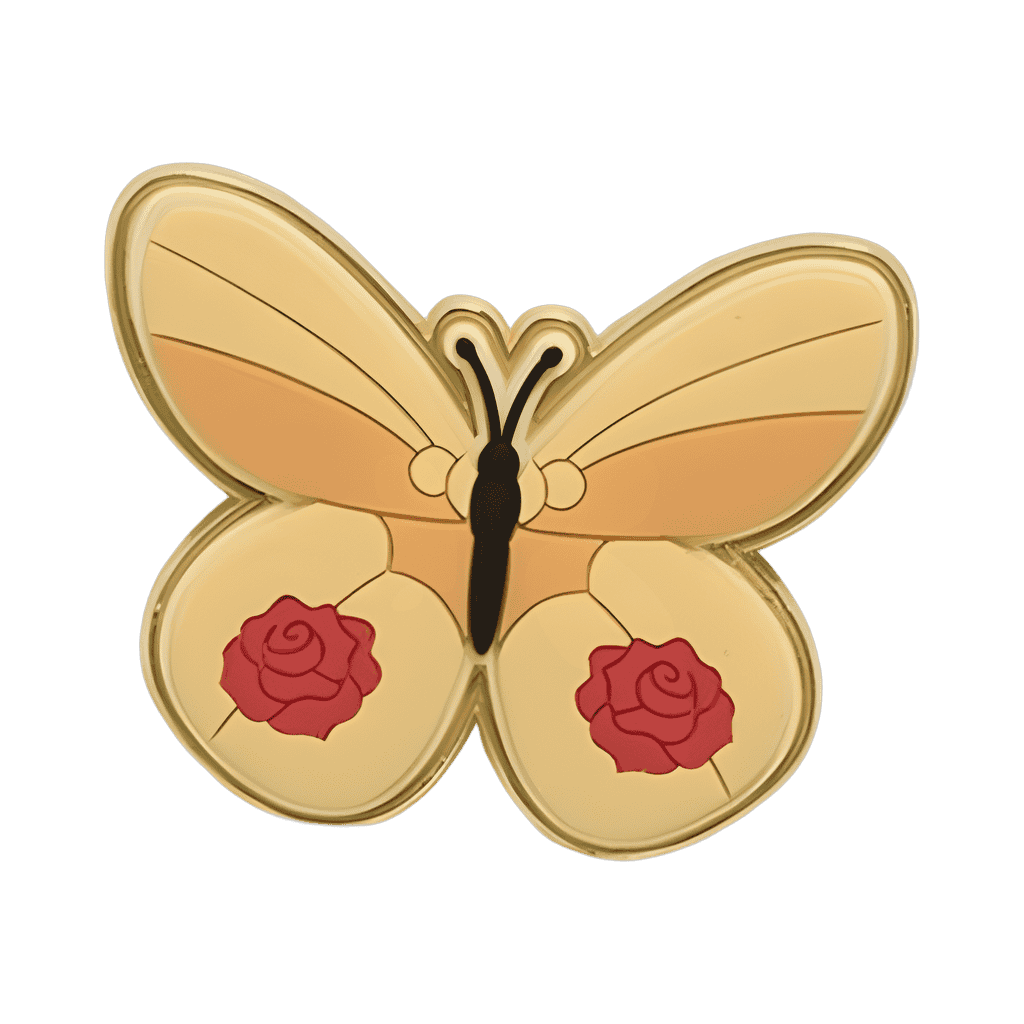 Belle Butterfly Disney pin