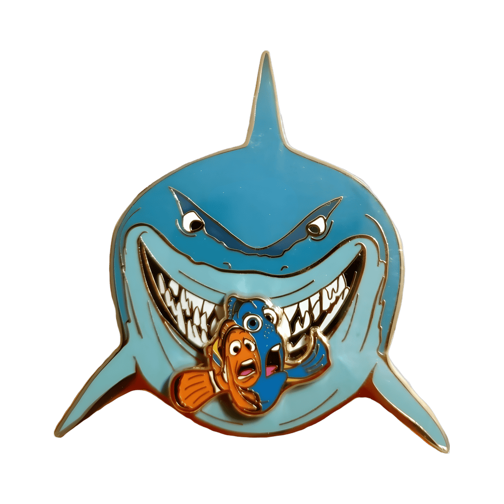 Bruce, Dory and Marlin Disney pin