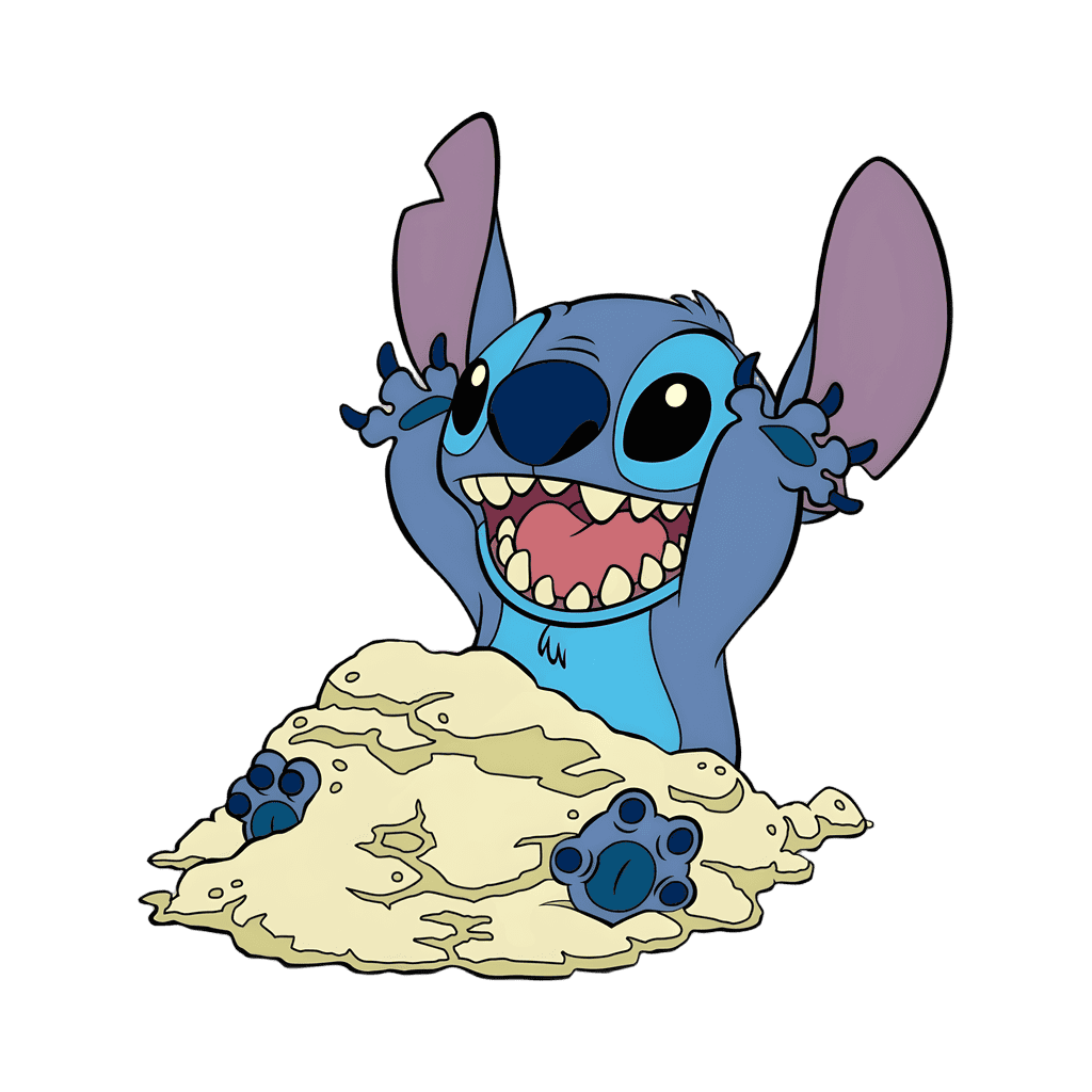 Stitch in the Sand - Y426 Disney pin