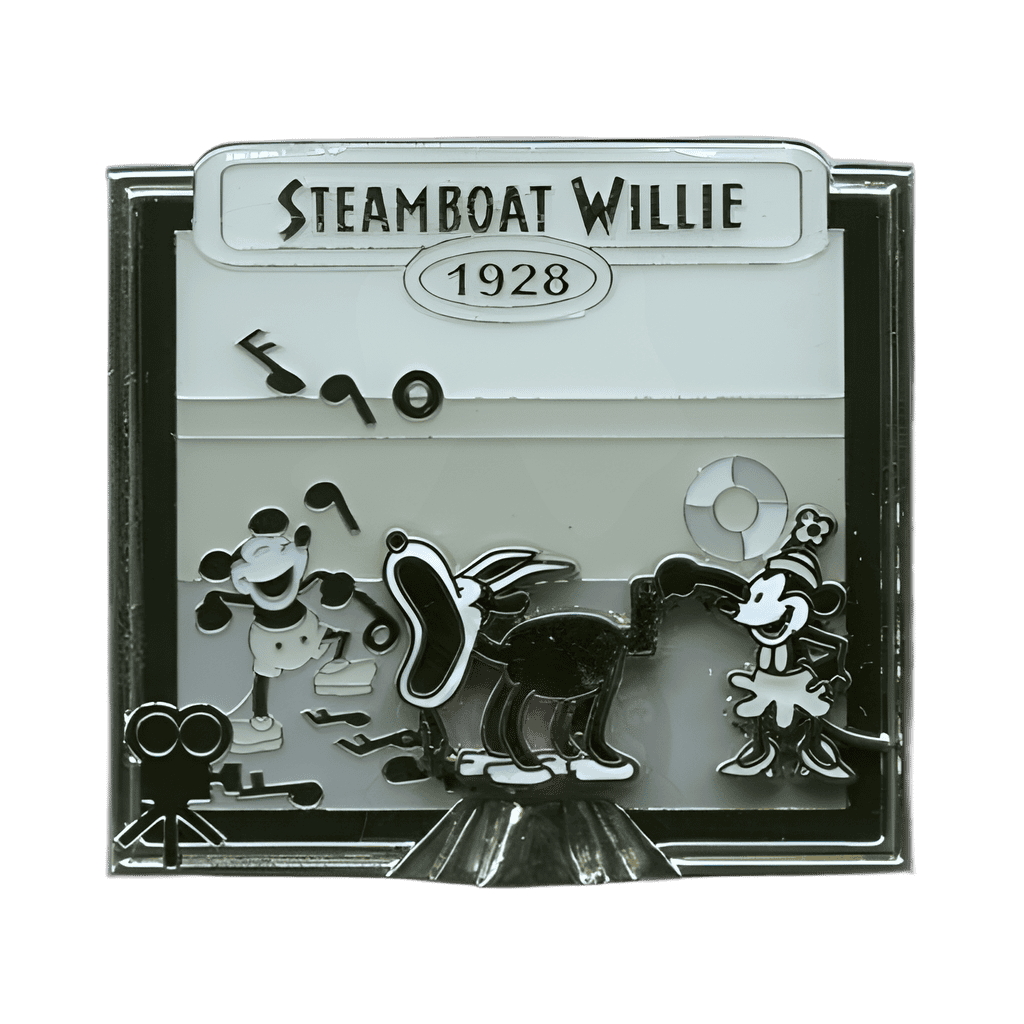Steamboat Willie and Minnie- Turkey in the Straw Disney pin