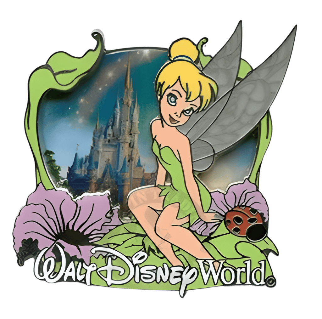 Tinker Bell With Cinderella Castle Disney pin