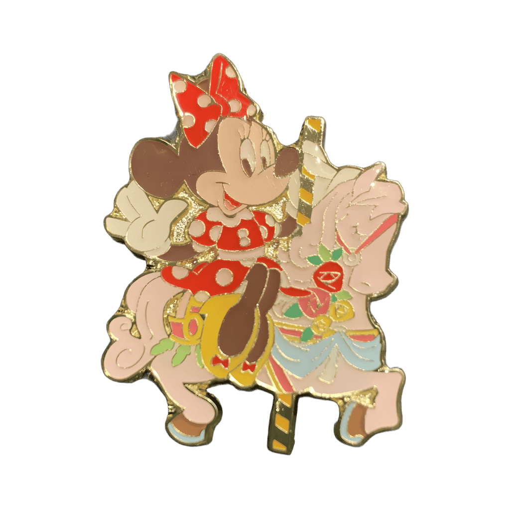 Castle Carrousel - Minnie Mouse Riding Carousel Horse Disney pin
