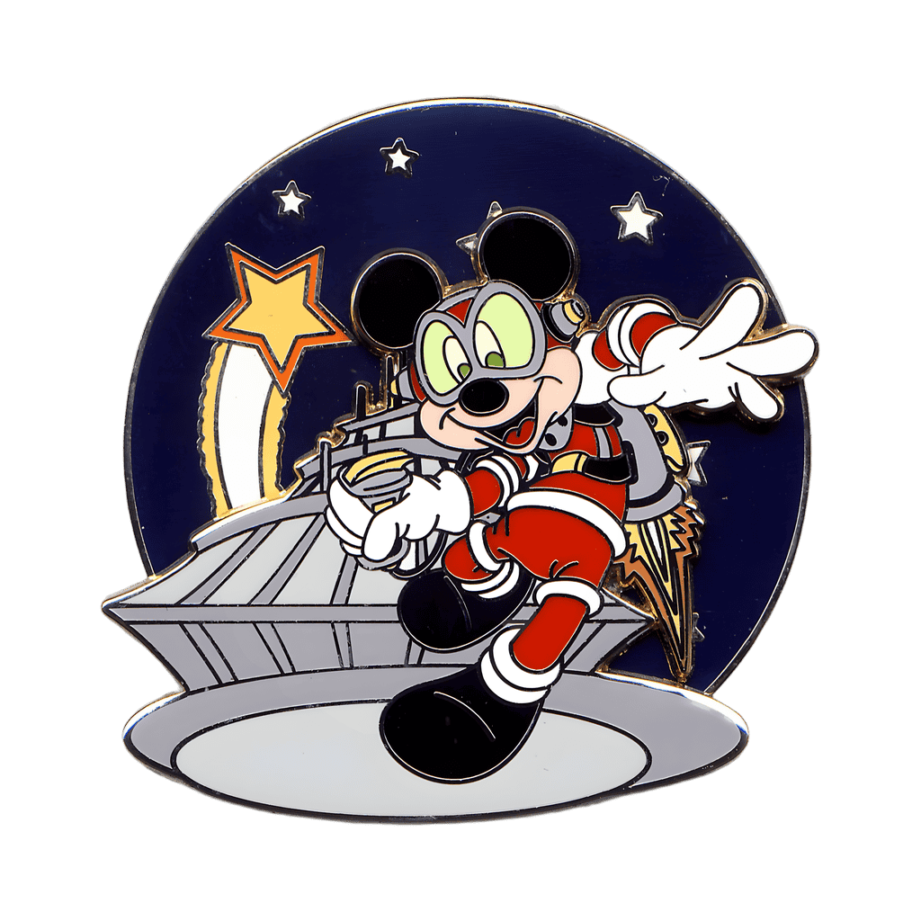 Space Mountain Disney pin