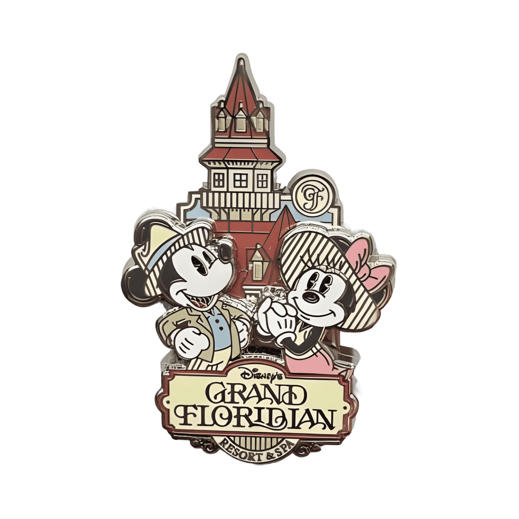 Mickey & Minnie at Grand Floridian Disney pin