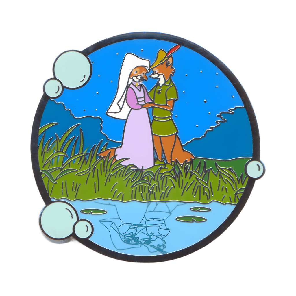 Robin Hood and Maid Marian Disney pin