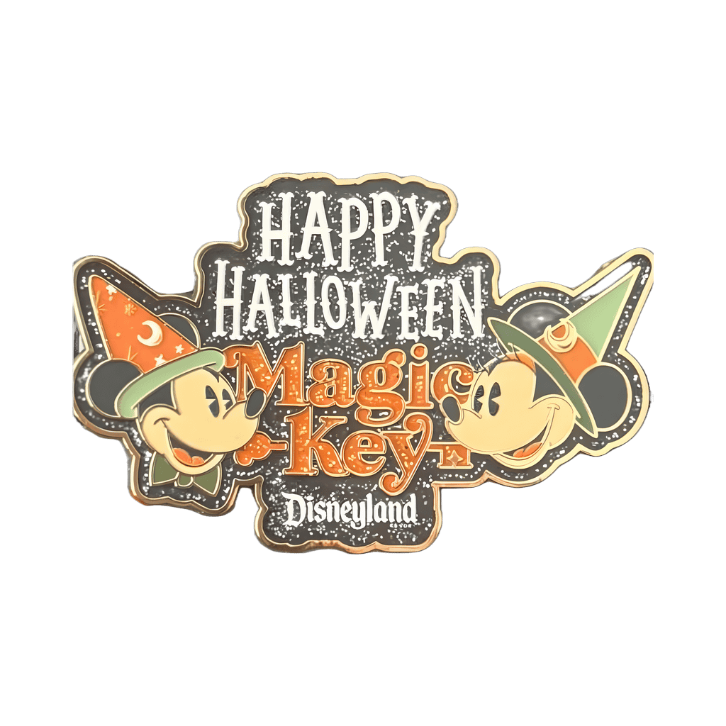 Happy Halloween Disneyland Magic Key 2025 Disney pin