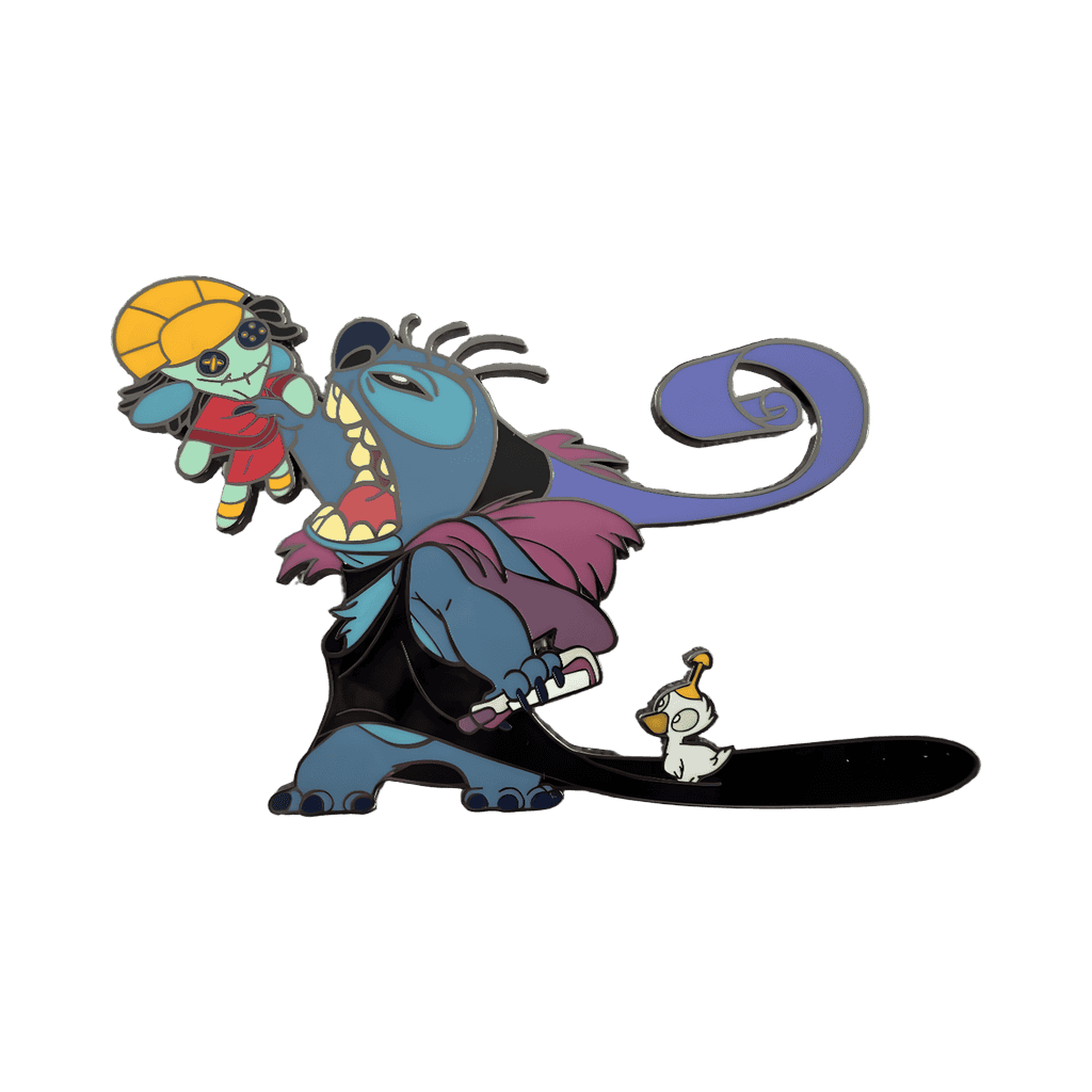 Stitch Yzma with Kuzco Scrump Disney pin