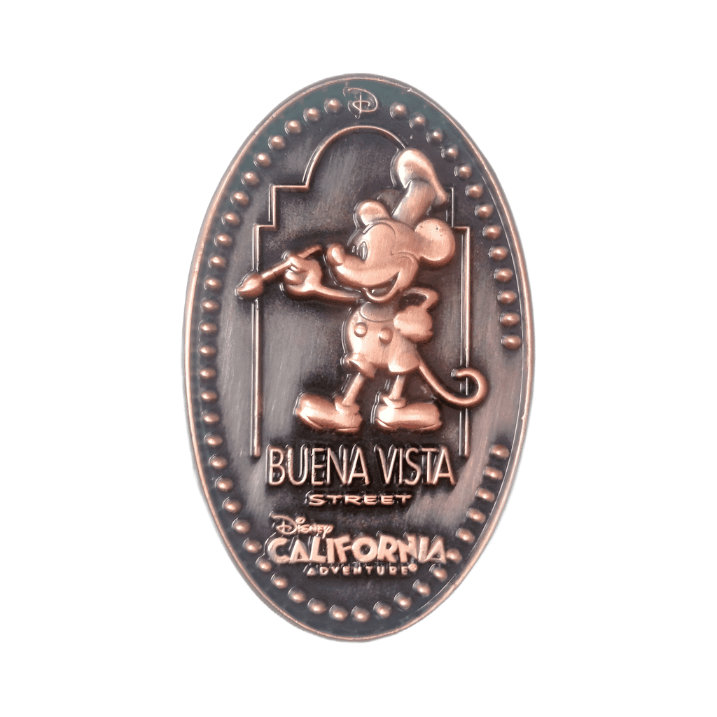 Buena Vista Street - Steamboat Willie Disney pin