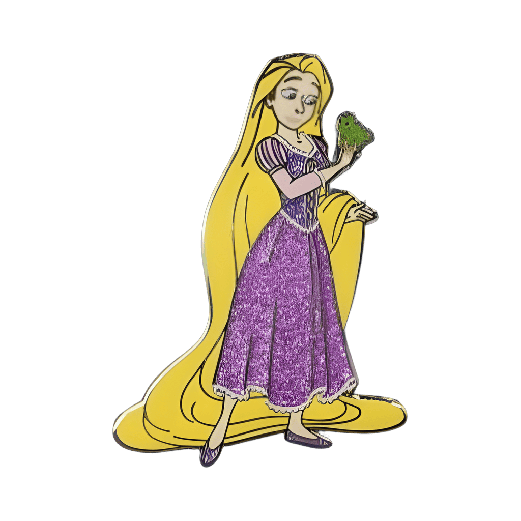 Rapunzel & Pascal Disney pin