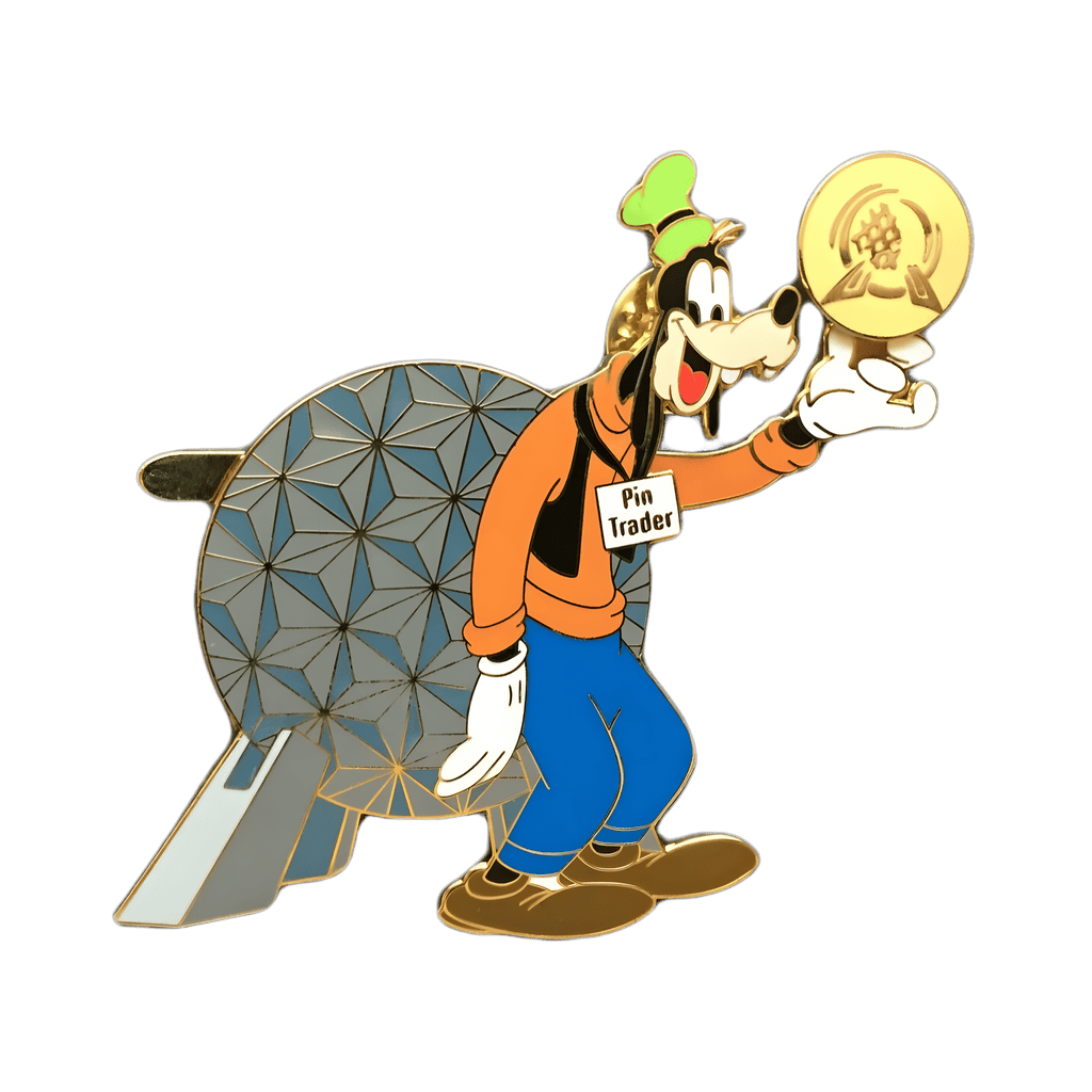 Goofy Puppet Pin - Spaceship Earth Disney pin