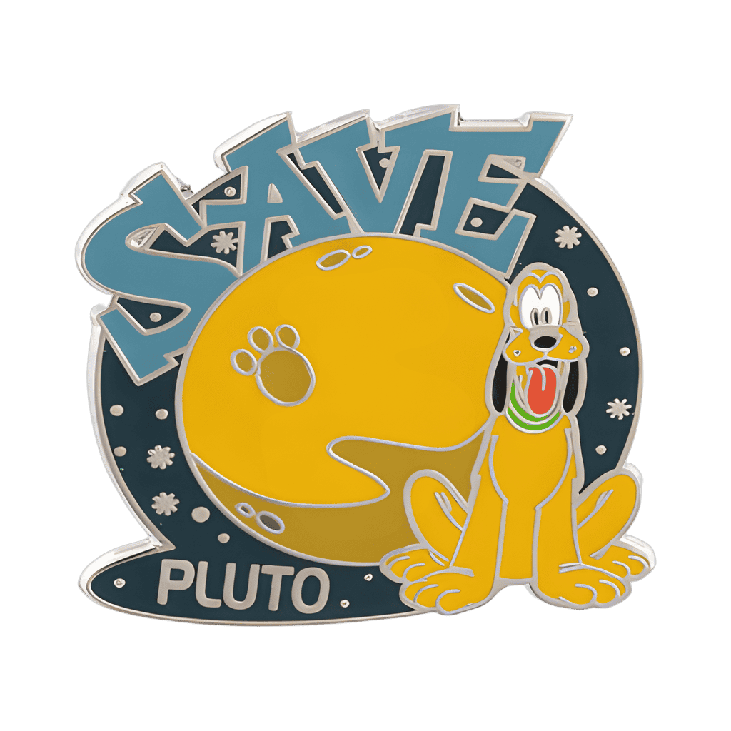 Save Pluto Disney pin