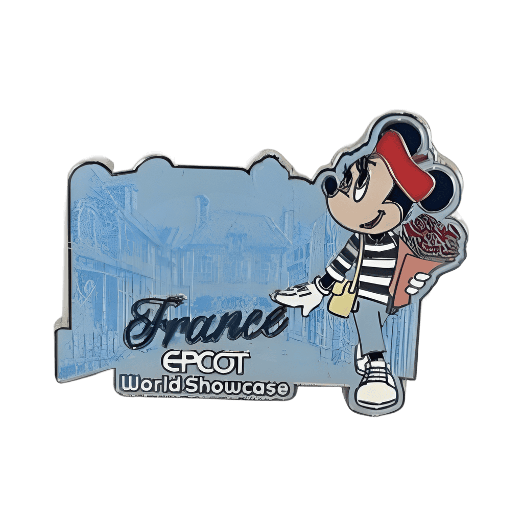 Minnie France Disney pin