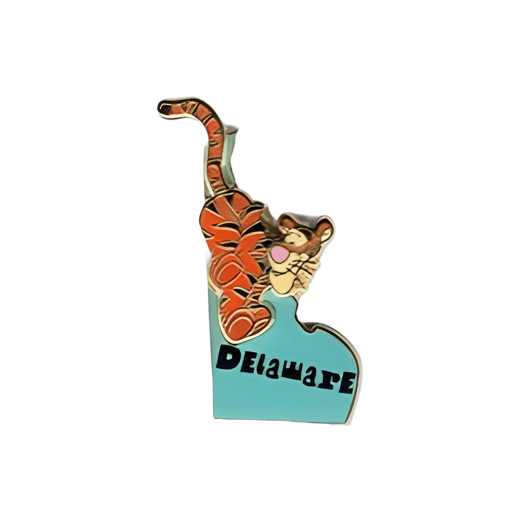 Delaware - Tigger Disney pin