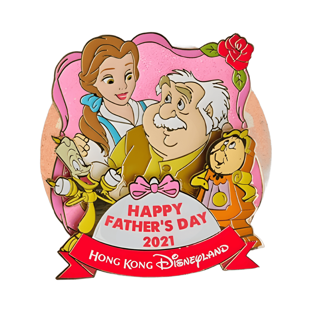 2021 - Belle and Maurice Disney pin