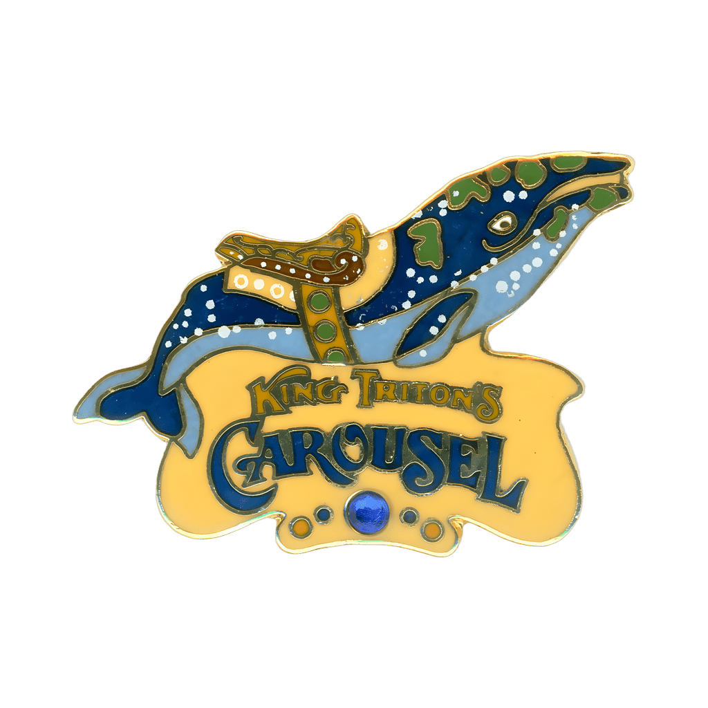 Blue Whale Disney pin