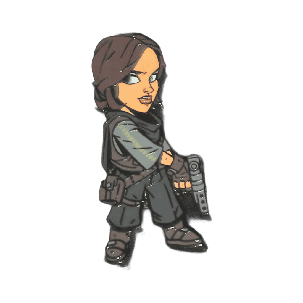 Jyn Erso Disney pin