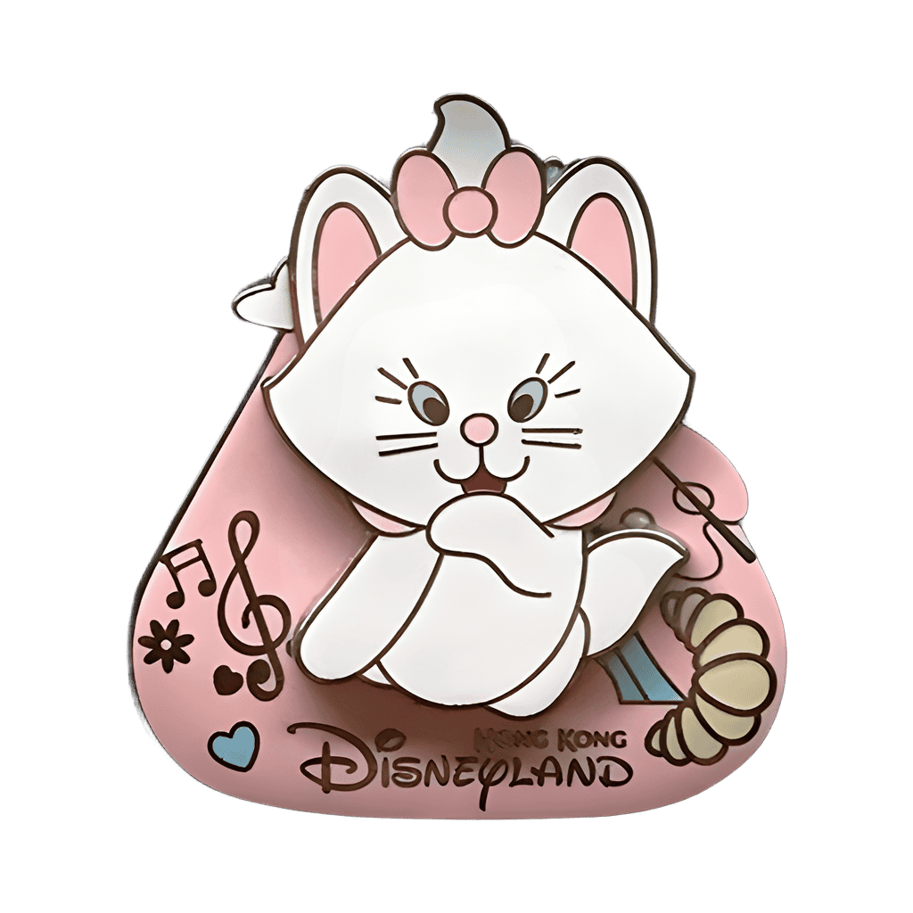 Bendy Marie Disney pin