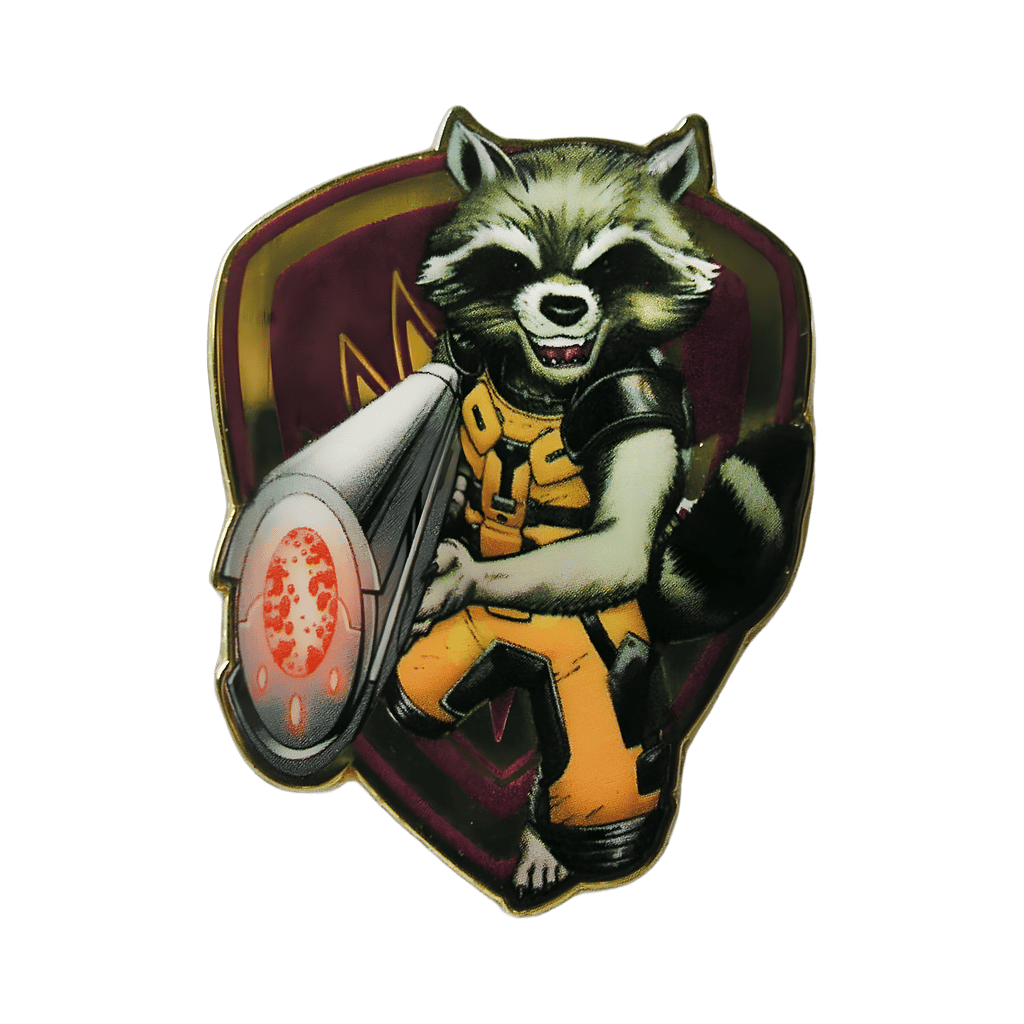 Rocket Raccoon Disney pin