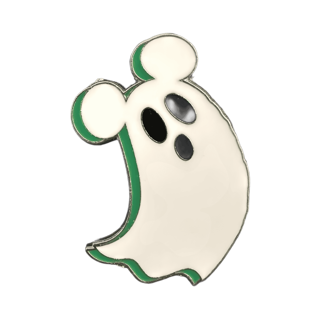 Ghost Mickey Disney pin