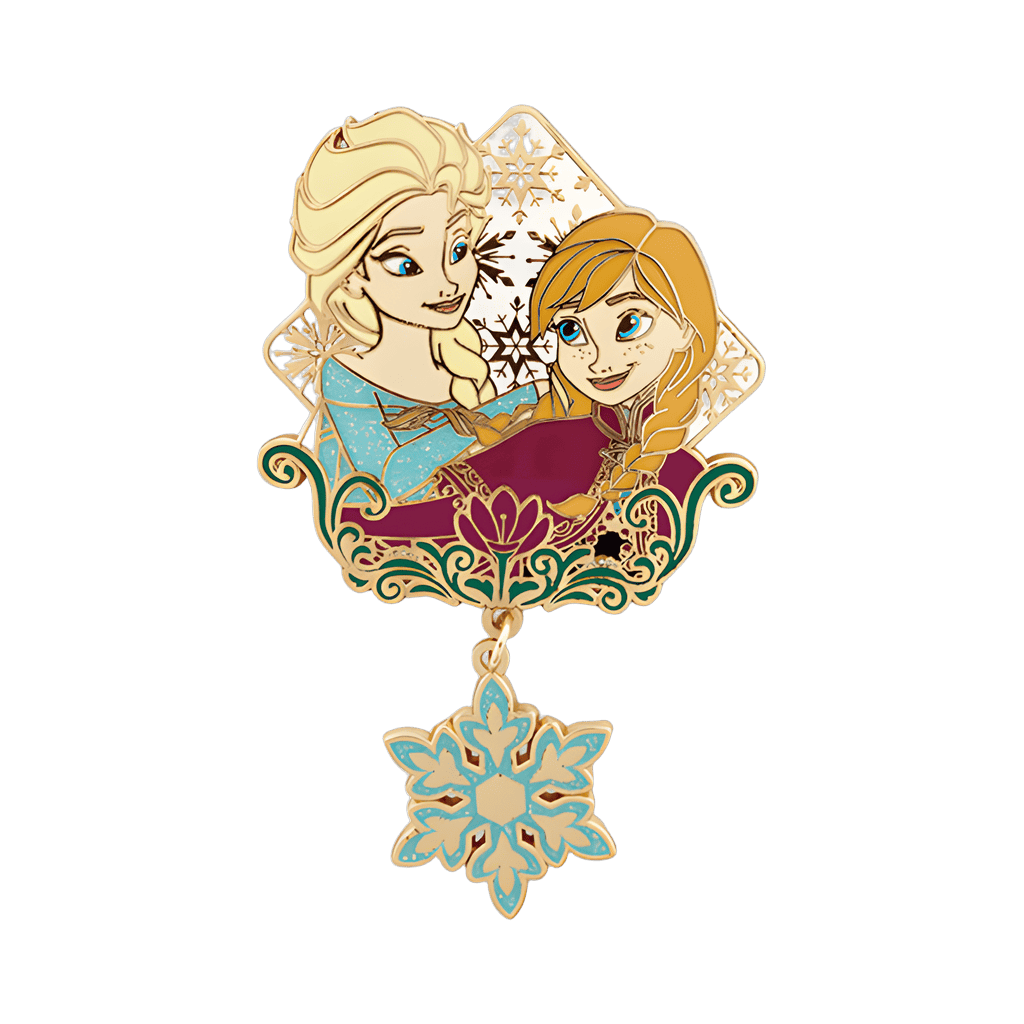 Elsa & Anna Disney pin