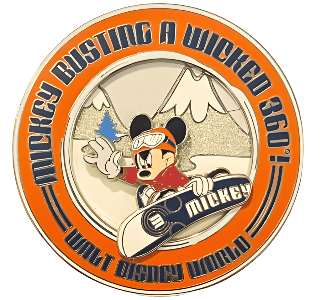 Eric Caszatt - Mickey Snowboarding Disney pin
