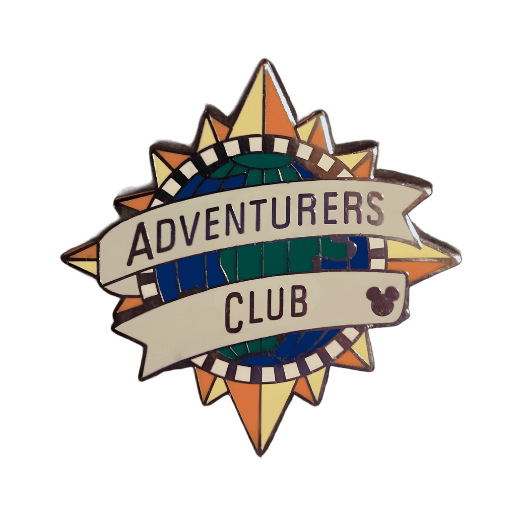 Adventurers Club Disney pin