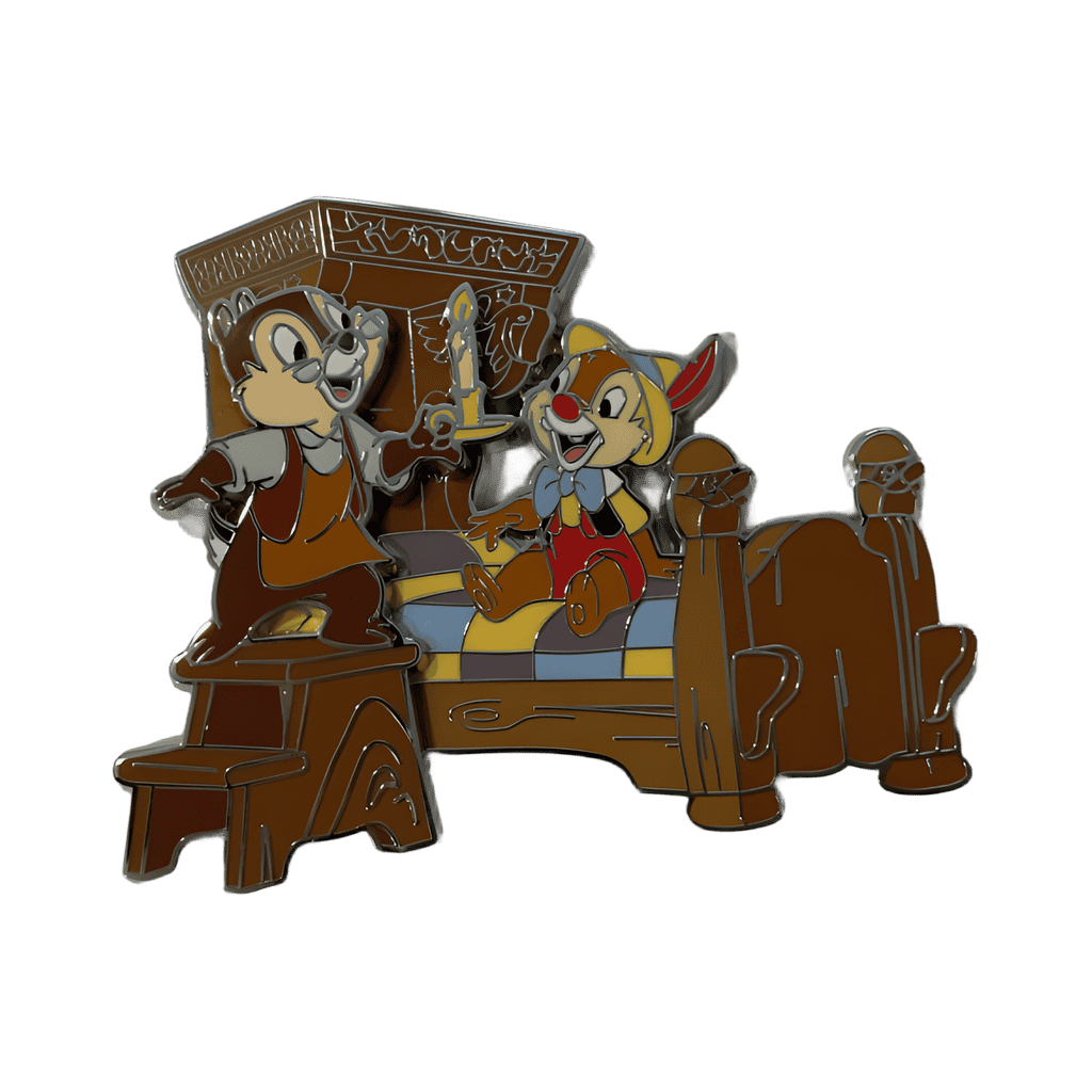 Chip Dale Pinocchio Disney pin