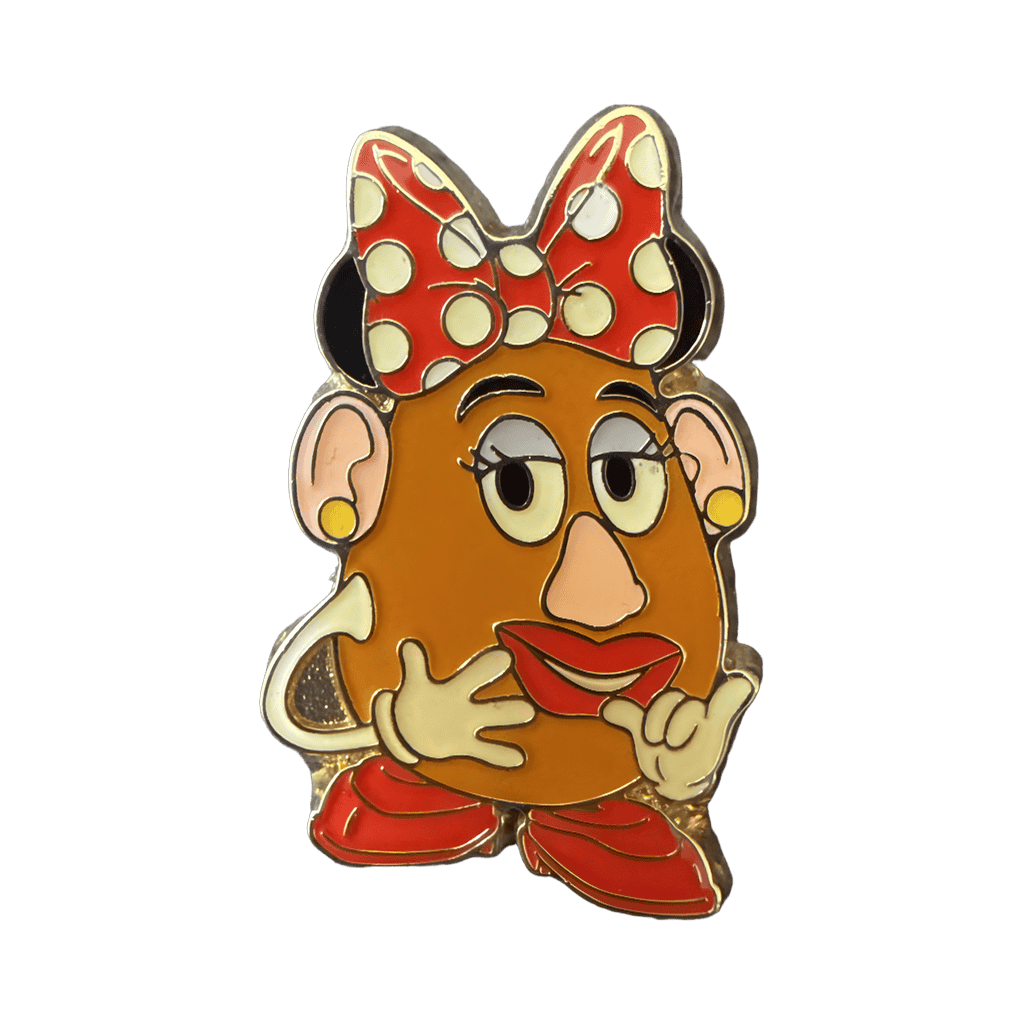 Mrs Potato Head Disney pin