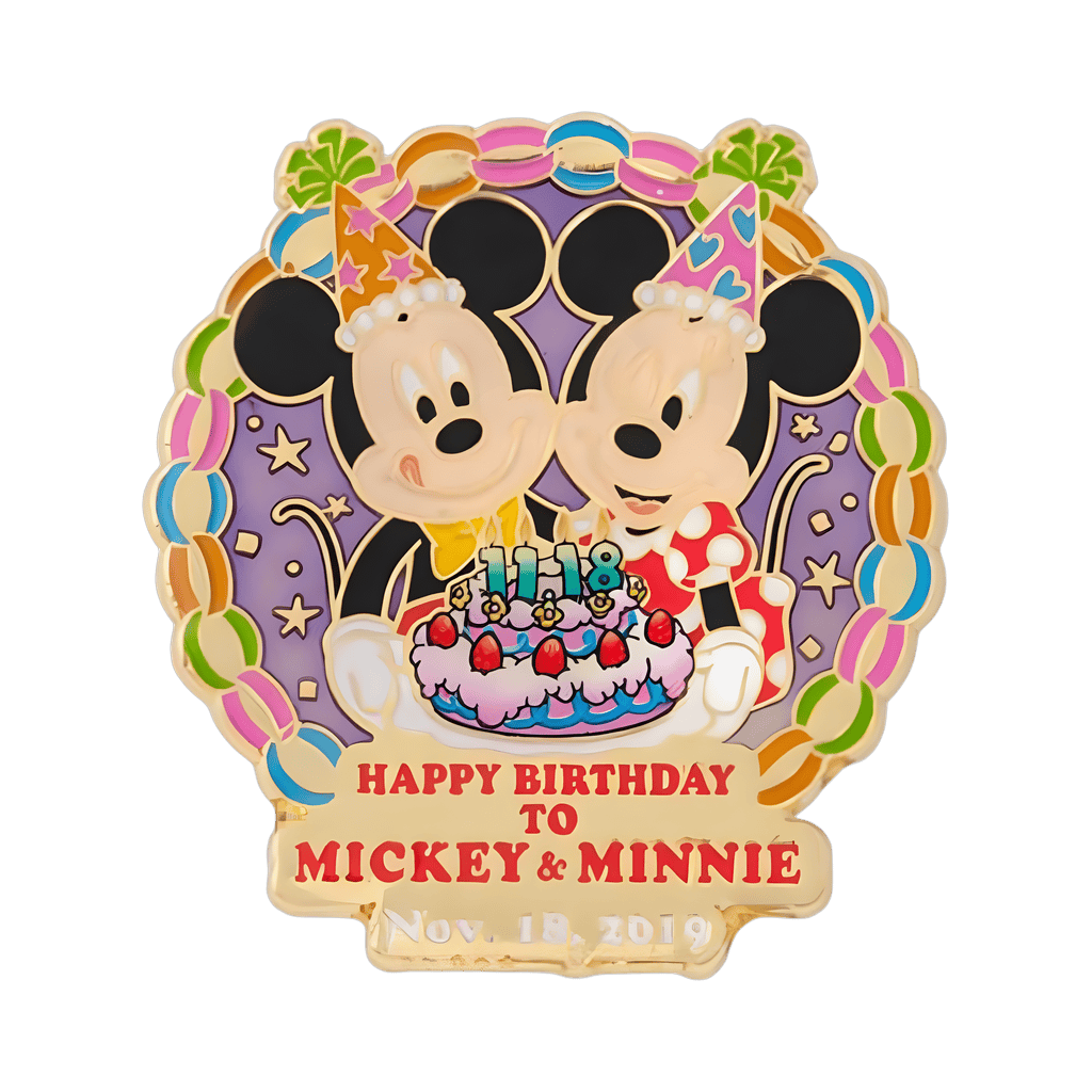 Happy Birthday to Mickey and Minnie (Nov. 18, 2019) Disney pin