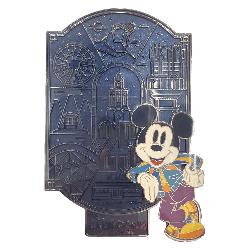 California Adventure 25 Years Disney pin